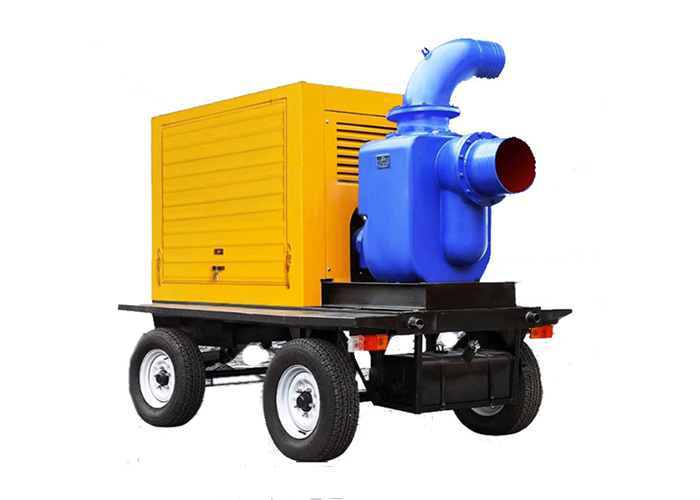 Diesel Water Pump for Farm Irrigation Mining and Flood Control with Trailer